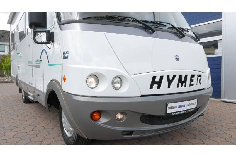 Hymer B 654 AUTOMAAT, Frans bed, bovenkastjes, airco 8
