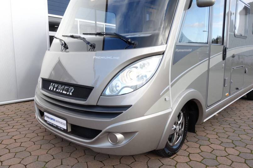 Hymer B 704 PL 3.0 177 pk PremiumLine, Serra Grijs, 2 aparte bedden 10