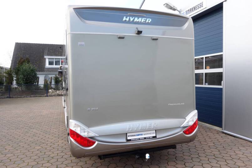 Hymer B 704 PL 3.0 177 pk PremiumLine, Serra Grijs, 2 aparte bedden 3