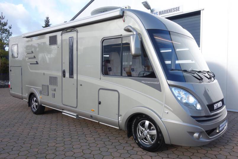 Hymer B 704 PL 3.0 177 pk PremiumLine, Serra Grijs, 2 aparte bedden 4
