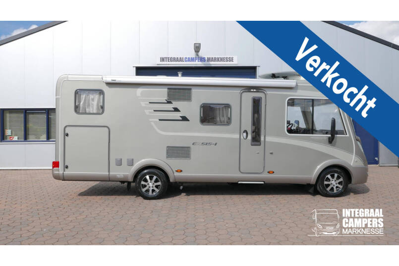 Hymer Exsis I 588 AUTOMAAT, 150 pk, Serra Grijs, compact met 2 aparte bedden 0