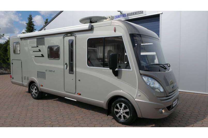 Hymer Exsis I 588 AUTOMAAT, 150 pk, Serra Grijs, compact met 2 aparte bedden 4