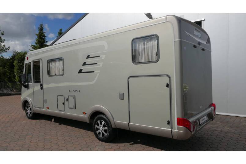 Hymer Exsis I 588 AUTOMAAT, 150 pk, Serra Grijs, compact met 2 aparte bedden 6