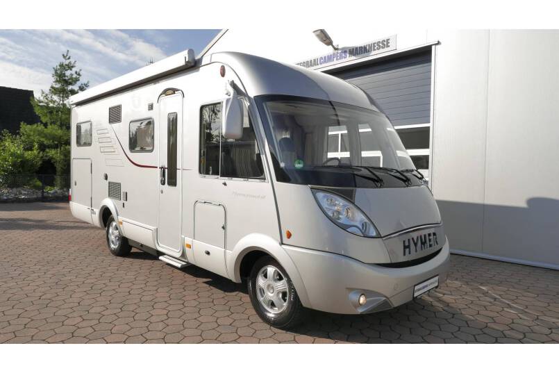 Hymer B 614 SL Elegance Zilver, grote garage, vol optie 6