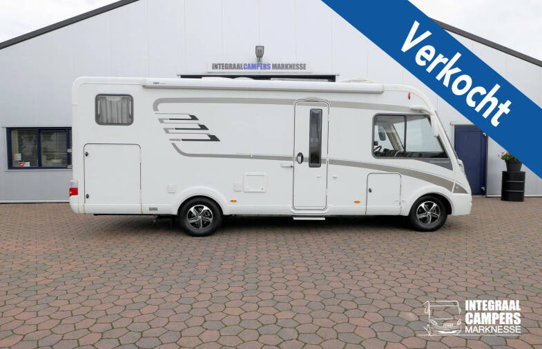 Hymer B 588 AUTOMAAT, 2 aparte bedden, garage, 2 x airco