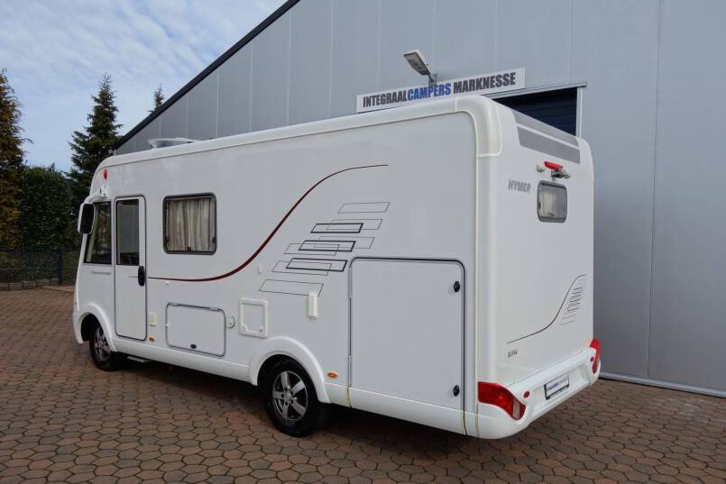 Hymer B 514 compacte 4 persoons met garage 12