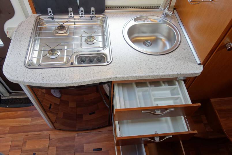 Hymer B 514 compacte 4 persoons met garage 27