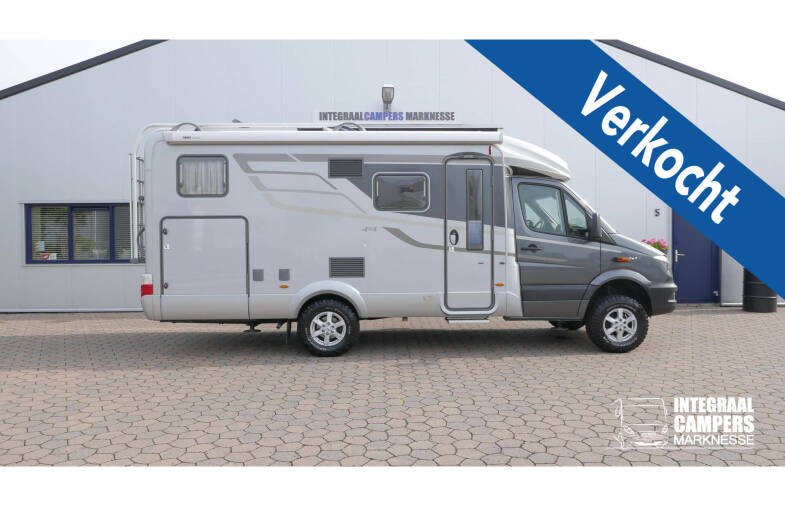 Hymer ML T 580 4x4 3.0 V6 AUTOMAAT, grafietgrijs/Crystal Zilver, 2 aparte bedden