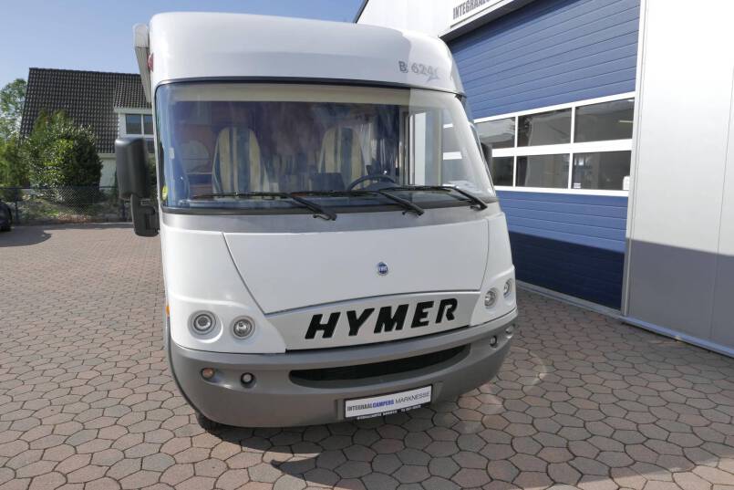 Hymer B 624 G L-zit, garage, zeldzame uitvoering 1