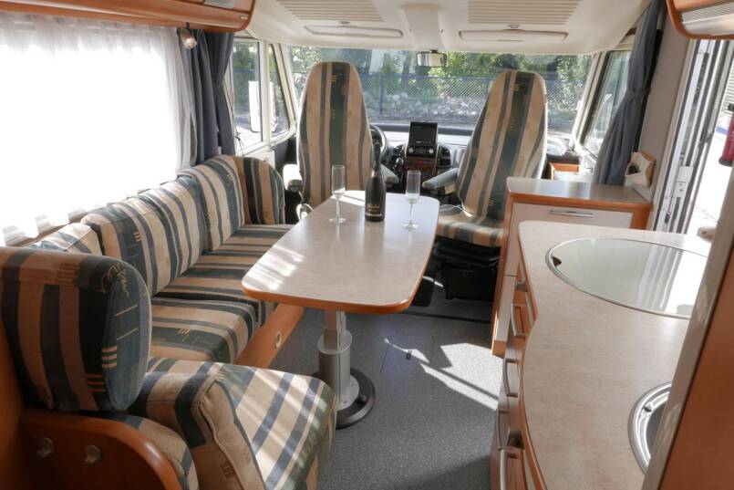 Hymer B 624 G L-zit, garage, zeldzame uitvoering 19