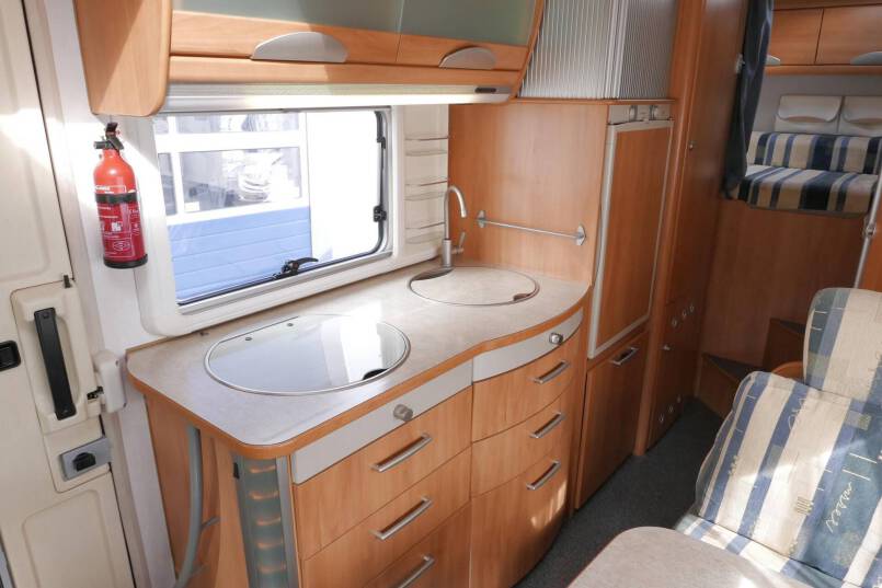 Hymer B 624 G L-zit, garage, zeldzame uitvoering 25