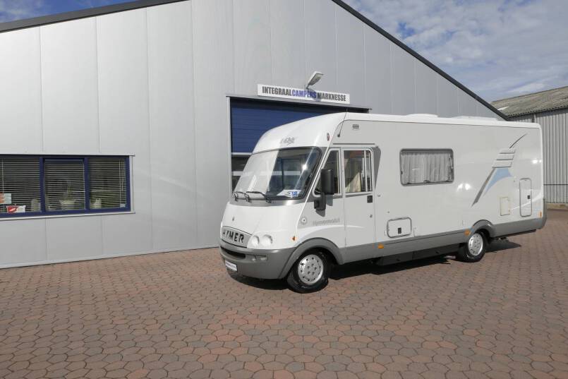 Hymer B 624 G L-zit, garage, zeldzame uitvoering 37