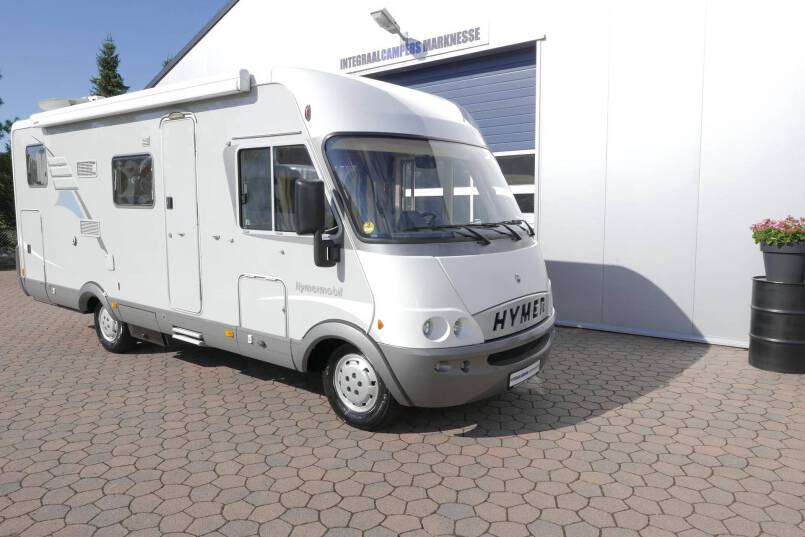 Hymer B 624 G L-zit, garage, zeldzame uitvoering 4