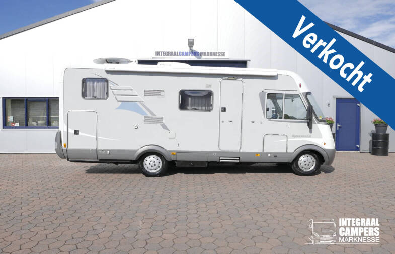 Hymer B 624 G L-zit, garage, zeldzame uitvoering