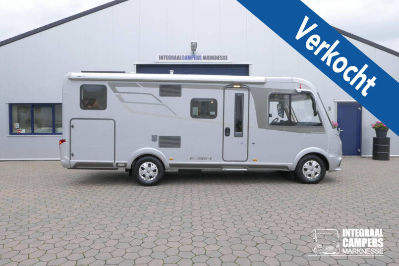 Hymer  Exsis I 588 Crystal Zilver AUTOMAAT, bovenkastjes, vol optie 0