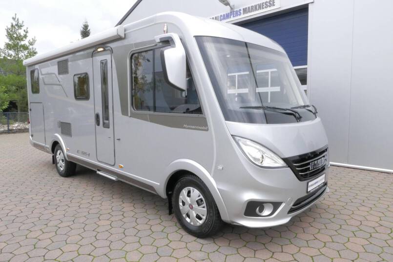 Hymer Exsis I 588 Crystal Zilver Hymer  Exsis I 588 Crystal Zilver AUTOMAAT, bovenkastjes, vol optie 4