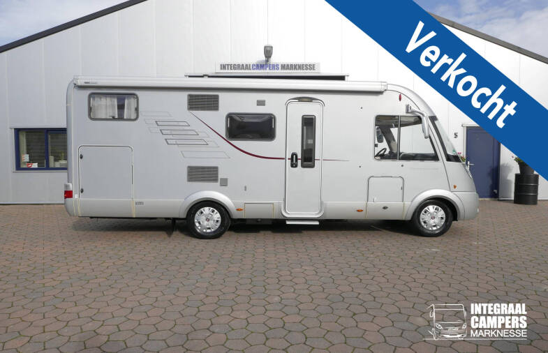 Hymer B 674 SL Elegance Zilver Hymer  B 674 SL Elegance Zilver 3.0 AUTOMAAT, 2 aparte bedden
