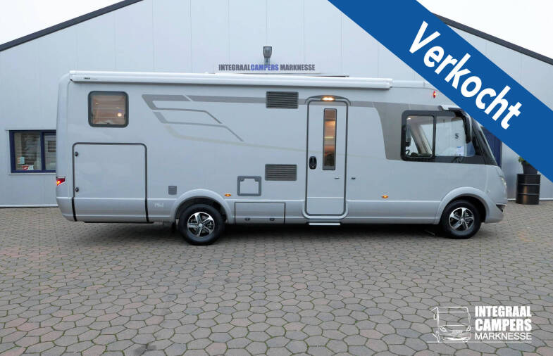 Hymer B-SL 704 SupremeLine Hymer  B-SL 704 SupremeLine 180 pk AUTOMAAT, Crystal Silver, enkele bedden