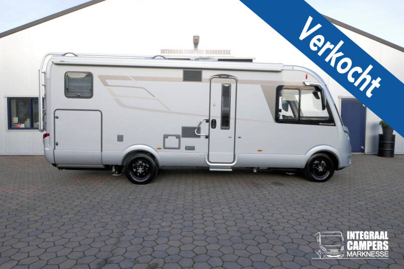 Hymer BMC I 680 Crystal Silver Mercedes, levelsysteem, 5 pers. enkele bedden 0
