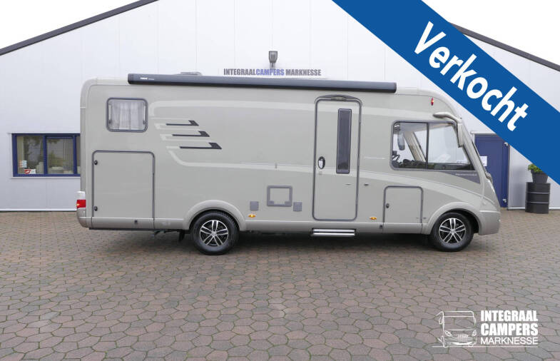 Hymer B 568 PremiumLine 3.0 AUTOMAAT 177 pk, Serra Grijs, enkele bedden