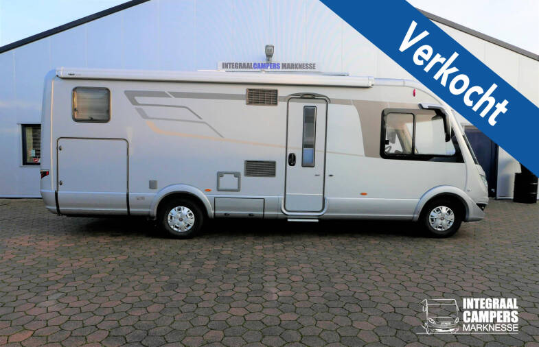 Hymer B-SL 704 SupremeLine Hymer  B-SL 704 SupremeLine 180 pk AUTOMAAT, Crystal Silver, enkele bedden