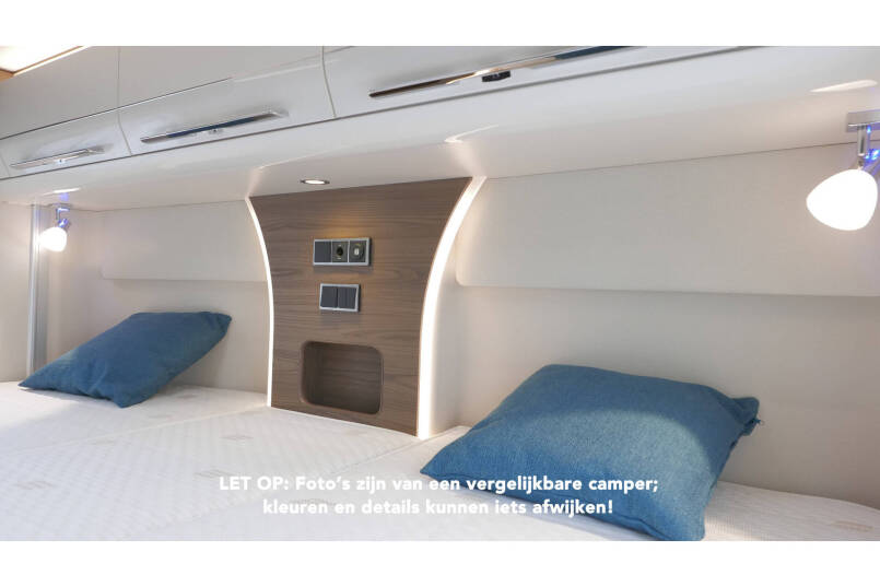 Hymer  B-SL 704 SupremeLine Crystal Silver Hymer   B-SL 704 SupremeLine Crystal Silver 9G AUTOMAAT, bovenkastjes cabine, Al-de verwarming 13