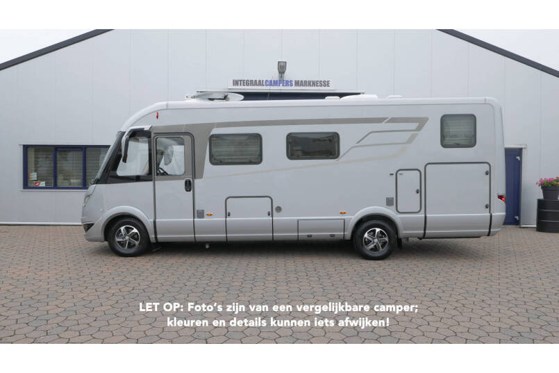Hymer  B-SL 704 SupremeLine Crystal Silver Hymer   B-SL 704 SupremeLine Crystal Silver 9G AUTOMAAT, bovenkastjes cabine, Al-de verwarming 2