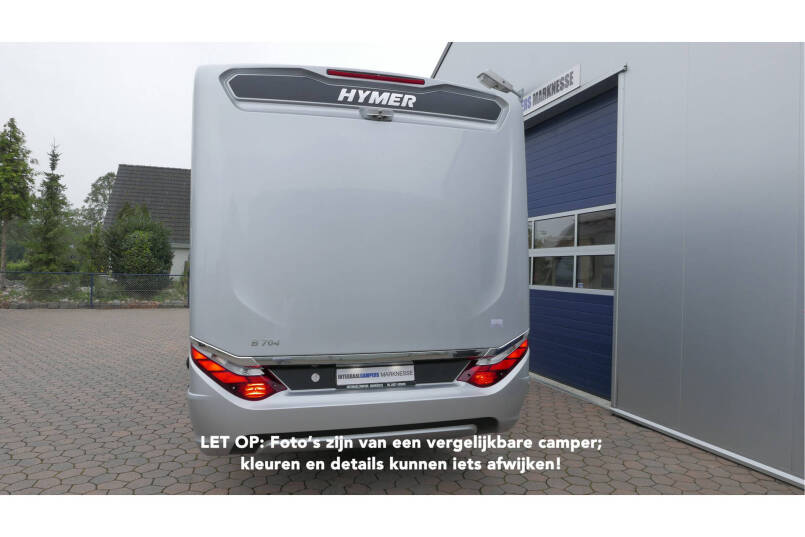 Hymer  B-SL 704 SupremeLine Crystal Silver Hymer   B-SL 704 SupremeLine Crystal Silver 9G AUTOMAAT, bovenkastjes cabine, Al-de verwarming 3