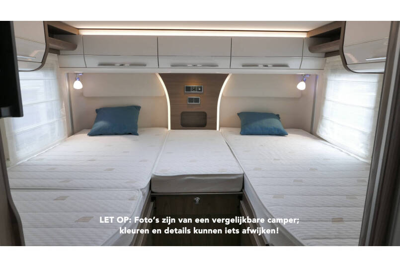 Hymer B-SL 704 SupremeLine Crystal-zilver Hymer  B-SL 704 SupremeLine Crystal-zilver 9G AUTOMAAT, Al-de verwarming, 2 aparte bedden 12