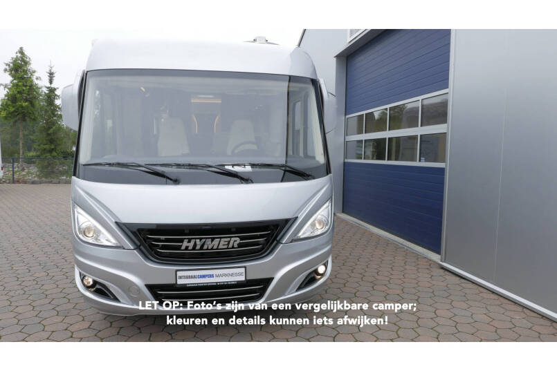 Hymer B-SL 704 SupremeLine Crystal-zilver Hymer  B-SL 704 SupremeLine Crystal-zilver 9G AUTOMAAT, Al-de verwarming, 2 aparte bedden 1