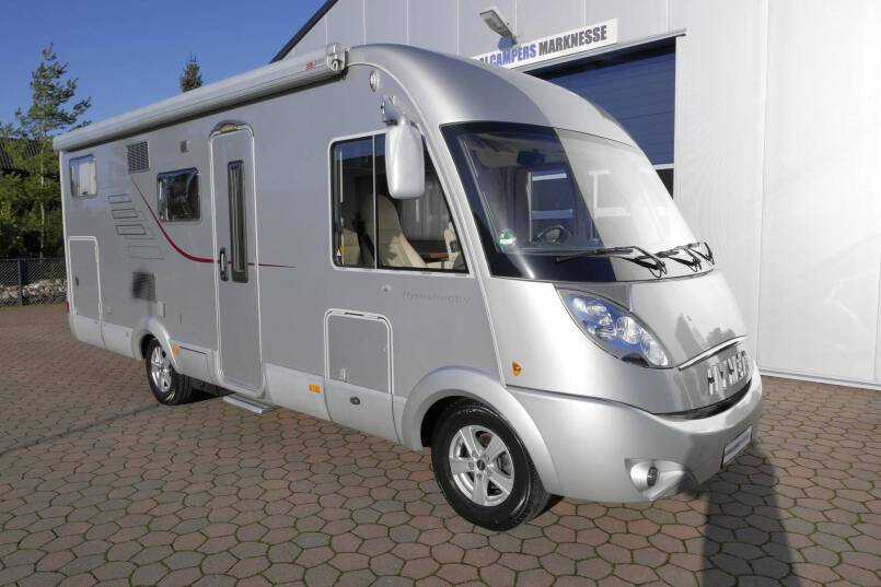 Hymer B 674 SL Élégance Zilver Hymer  B 674 SL Élégance Zilver  3.0 AUTOMAAT, enkele bedden 4