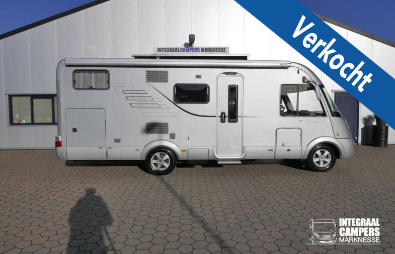 Hymer B 674 SL Élégance Zilver Hymer  B 674 SL Élégance Zilver  3.0 AUTOMAAT, enkele bedden