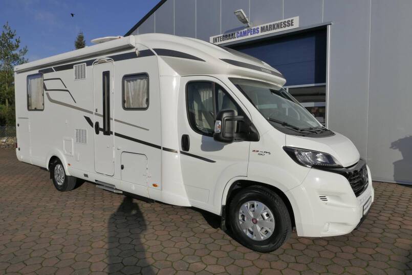 Hymer T 708 SL Queensbed, 180 PK AUTOMAAT, levelsysteem 4