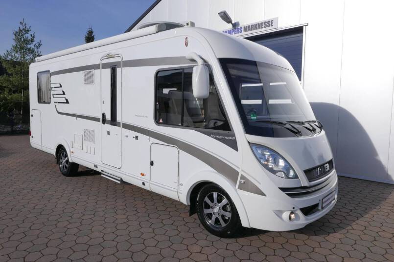 Hymer B 708 PremiumLine Hymer  B 708 PremiumLine 177 Pk AUTOMAAT, Queensbed, levelsysteem 4