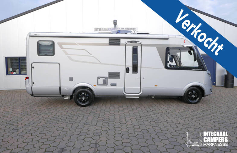 Hymer  BMC-I 680 Crystal Zilver 177 PK 9G AUTOMAAT, BOVENKASTJES, enkelen bedden