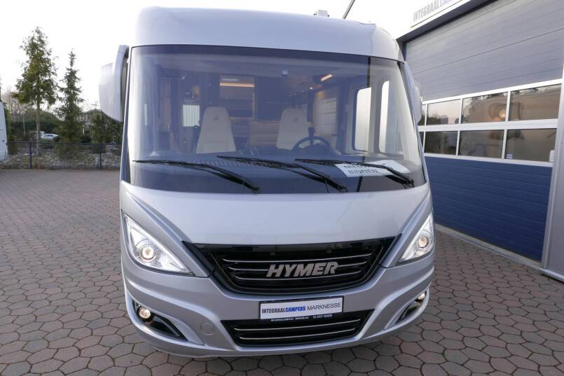 Hymer B-SL 708 SupremeLine Crystal Zilver AUTOMAAT, Queensbed, AL-DE 1