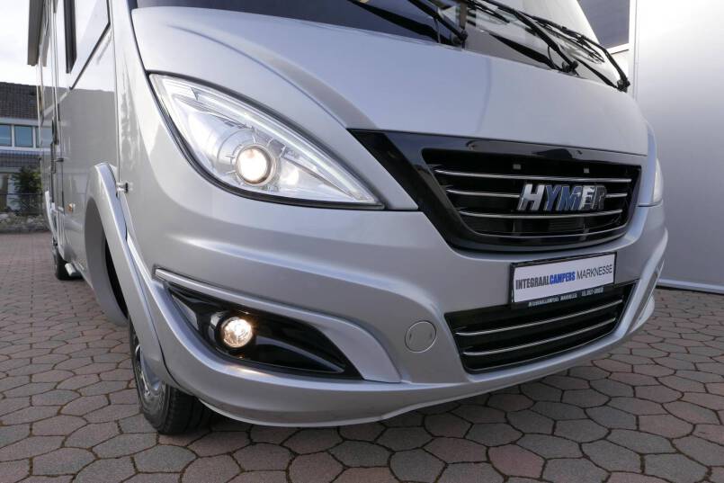 Hymer B-SL 708 SupremeLine Crystal Zilver AUTOMAAT, Queensbed, AL-DE 6