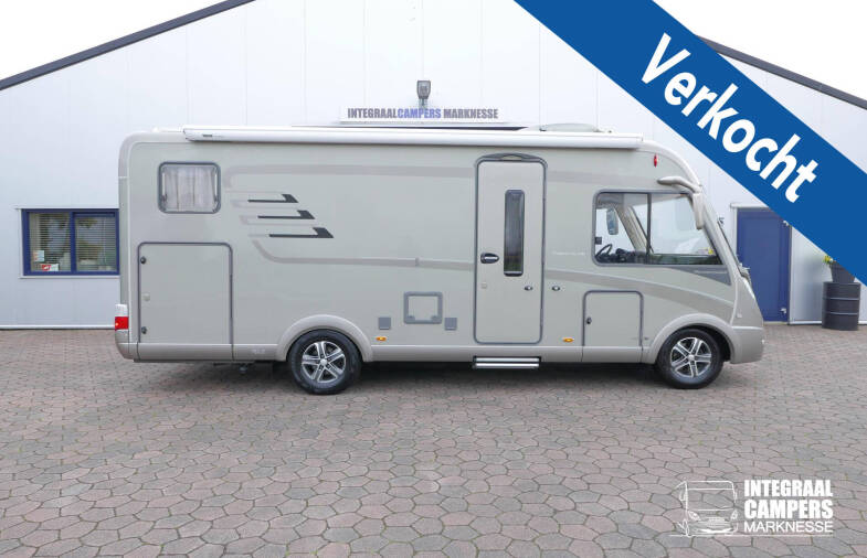 Hymer  B 568 PremiumLine Serra Grijs,  4 X Luchtvering, Lithium accu