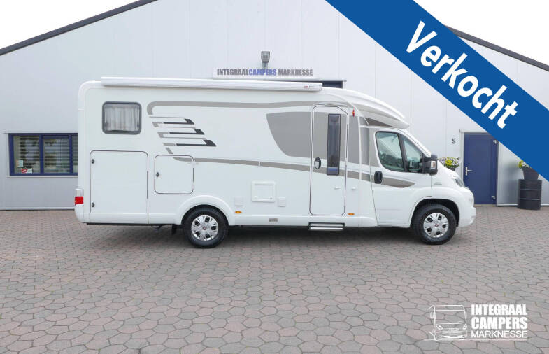 Hymer  T 568 SL enkele bedden, vlakke vloer, vol optie