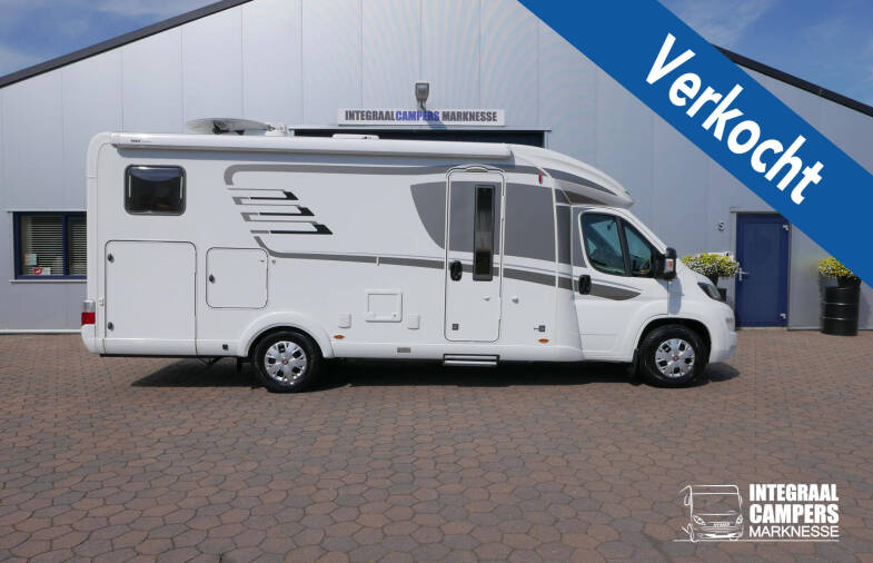 Hymer  T 588 SL 180 PK AUTOMAAT, vlakke vloer, enkele bedden