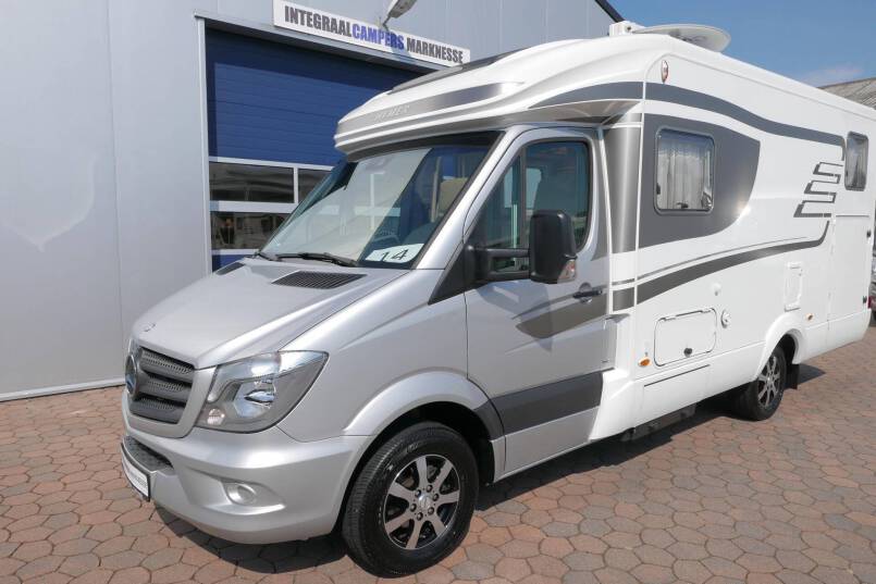 Hymer ML-T 580 Hymer  ML-T 580 AUTOMAAT Mercedes-Benz, enkele bedden, luchtvering 8