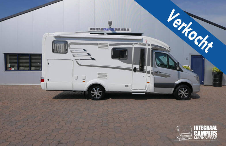 Hymer  ML-T 580 AUTOMAAT Mercedes-Benz, enkele bedden, luchtvering