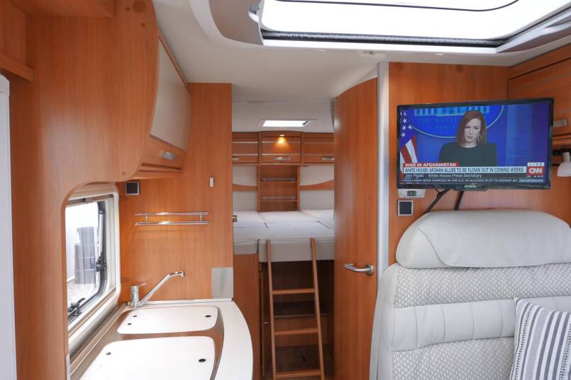 Hymer Exsis T 474 AUTOMAAT, lengte bedden, 6.50 m 43