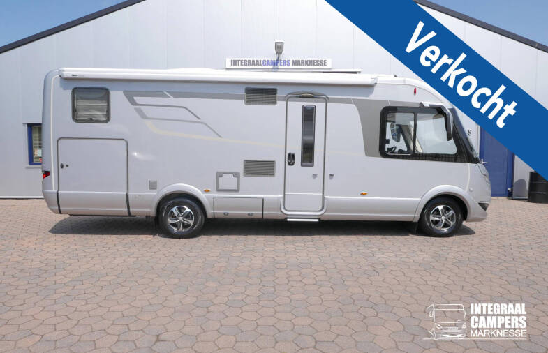 Hymer B-SL 704 SupremeLine SupremeLine 180 PK AUTOMAAT, Crystal Silver, enkele bedden