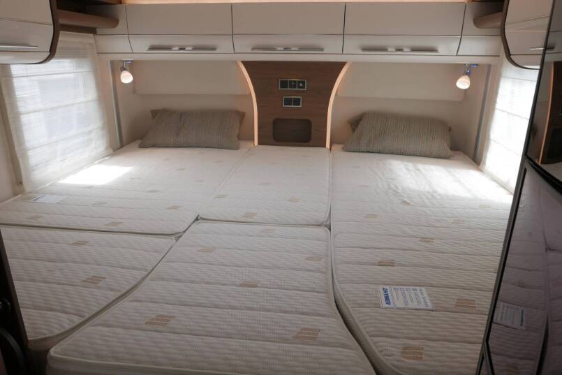 Hymer B-SL 674 SupremeLine AUTOMAAT, Lengte bedden, Dakairco 40