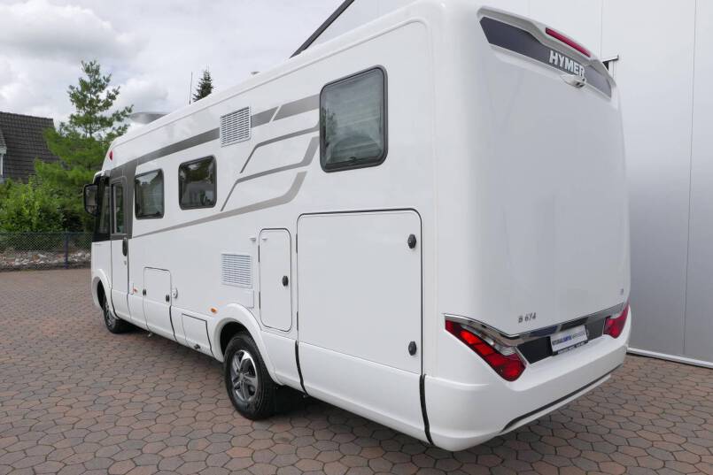 Hymer B-SL 674 SupremeLine AUTOMAAT, Lengte bedden, Dakairco 5