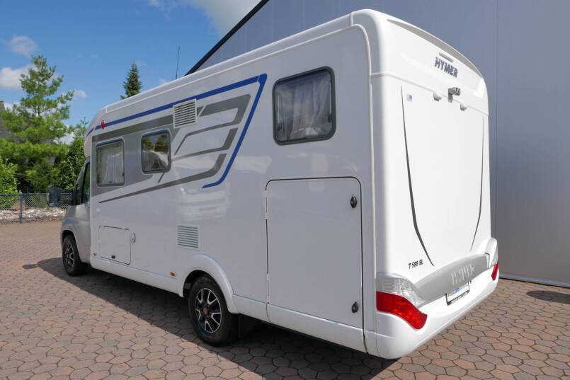 Hymer T 588 SL AL-KO chassis, AUTOMAAT, lengte bedden 5