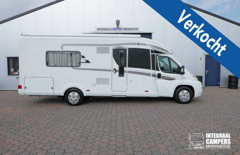 Hymer T 668 CL 180 PK AUTOMAAT, lage enkele bedden, ruime indeling