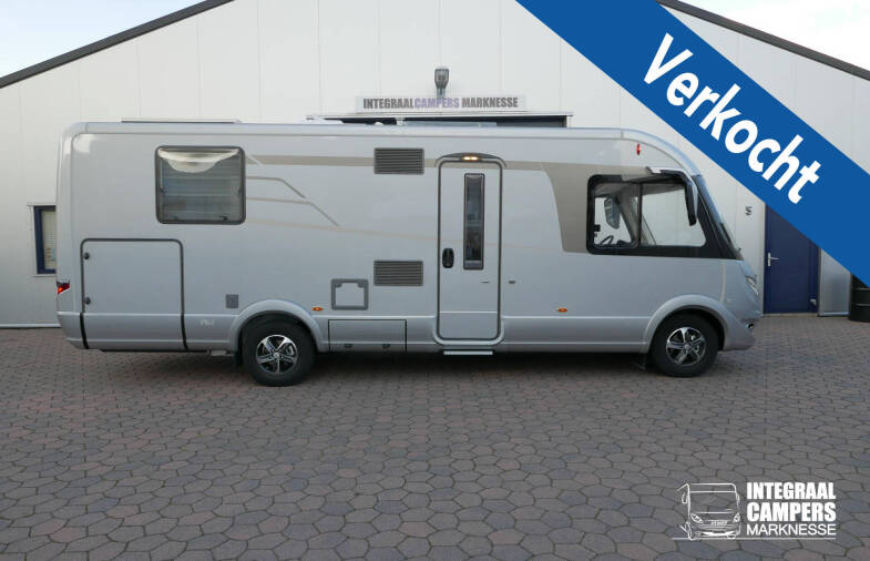 Hymer B-SL 708 SupremeLine 180 PK AUTOMAAT, Crystal zilver, Queensbed