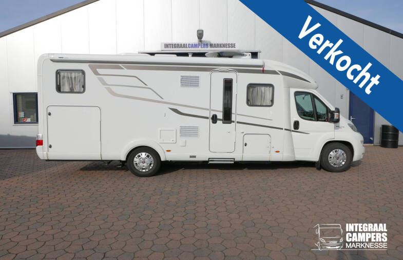 Hymer T 704 SL 180 PK AUOTMAAT, enkele bedden, levelsysteem